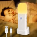 Pikkukuva 1 / 5: Ladattava LED-yövalo, 2000 mAh:n liiketunnistin (lämmin valo)