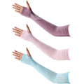 Miniatyrbild 1 av 5: Arm Sleeves, 3 par UV-skyddande svalkande armsleeves i 4 färger, blå, lila, rosa