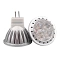 Miniatyrbild 2 av 5: MR11 LED-lampor Varmvitt 12V 3W, GU 4-sockel, 4-pack