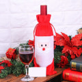 Miniatyrbilde 5 av 6: 6 Julegaveposer for Vinflasker, Julebager, Julerødvin, Julebager med Snøre, Julegaveposer, Gavepose, Gavepapir til Jul Bryllup