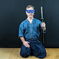 Pikkukuva 4 / 4: 2 kappaletta Halloween-naamiaissilmänaamiot naamiaiset naamiot Cosplay-juhlat Pukeutumistarvikkeet (sininen)