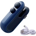 Miniatyrbilde 1 av 5: USB-C Oppladbar Poseforsegler, 2-i-1 Poseforsegler Varmeforsegler med Kutter og Magnet, Mini Poseforsegler for Plastpose Snackpose (Mørkeblå)