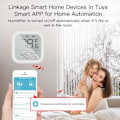 Miniatyrbillede 2 af 5: 1 stk. Digitalt hygrometer termometer måler sensor - Smart elektrisk temperatur- og fugtighedsmåler til hjem, garage, drivhus
