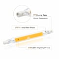 Miniatyrbillede 5 af 5: 5W R7S 78MM J78 COB Filament LED-pære (2 stk., varm hvid 2700K)