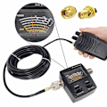 Miniatyrbillede 2 af 5: 10M SMA Han til SMA Hun Lavtab RG58 Koaksialkabel Patchledning Koax til 2G/3G/4G LTE SMA WiFi Antenne Trådløs Router WLAN Strømkabel