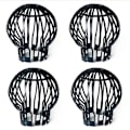 Miniatyrbild 1 av 5: 4-pack takfilterlock, svart avloppsfilter