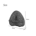 Miniatyrbillede 4 af 5: Ortopædisk ergonomisk benpuder i memory foam Knæpude Grå