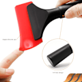 Pikkukuva 2 / 8: Kumipieni Squeegee, Squeegee-Terät, Ikkunan Squeegee, Suihkun Squeegee Autolle, Ikkunalle, Suihkulle, Ovelle, Lasille