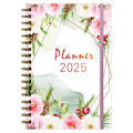 Miniatyrbillede 1 af 5: Kontor Arbejds Planner Notesblok, Spiralbundet Skema, Daglig Planlægnings Notesbog, A5 Kalenderbog, 2025 Dato Bog Akademisk Planner