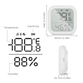 Miniatyrbillede 5 af 5: 1 stk. Digitalt hygrometer termometer måler sensor - Smart elektrisk temperatur- og fugtighedsmåler til hjem, garage, drivhus