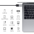 Miniatyrbilde 2 av 5: 2-pakning USB Type-C til USB-adapter (sølv)
