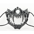 Miniatyrbild 3 av 3: Halloween Mask Masquerade Rollspel Vargulv Mask Halv Ansikte Dödskalle Skräck Mask