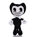 Miniatyrbillede 1 af 3: Plys Sort & Hvid Bendy And The Ink Machine Udstoppede Legetøj Gave Til Børn Fans 28cm