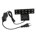 Miniatyrbillede 1 af 5: Ultra-tynd akvarie LED-lys Ultra Bright Clip-on 12 LED'er
