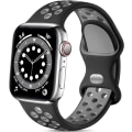 Miniatyrbild 1 av 5: Sportarmband i silikon kompatibelt med Apple Watch, för Apple Watch Ultra/Ultra 2/iWatch SE Serie 9 8 7 6 5 4 3 2 1