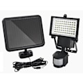 Miniatyrbillede 1 af 5: 60 LED solcelle-spotlight IP44 med bevægelsessensor