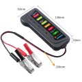 Miniatyrbillede 3 af 5: 6 LED-lys Bilbatteritester 12v Generator Batterianalysator
