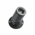 Miniatyrbillede 4 af 5: Mini LED 1W loftslampe med driver 10 stk. (sort, varmt lys)