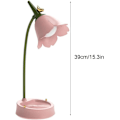 Miniatyrbillede 4 af 5: LED-bordlampe USB genopladelig øjenbeskyttelse blomst skrivebordslampe