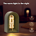 Miniatyrbilde 2 av 5: Mini Bluetooth-høyttaler med skrivebordslampe - Bærbar 1200mAh grå