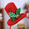 Miniatyrbillede 3 af 5: 2 stk. julehovedbånd (keglehat og cylinderhat)