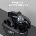 Pikkukuva 5 / 8: Avoimet korvat luun johtamisen kuulokkeet Avoimet korvat kuulokkeet Langattomat Bluetooth luun johtamisen kuulokkeet Kuntosali Urheilu Juoksu Treeni Kuulokkeet