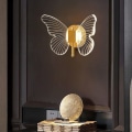 Miniatyrbillede 4 af 5: Kreativ Butterfly-Formet Vægslampe, Moderne Vægslampe, LED Sengelampe med Akryl Skærm, Indretningsvægslampe