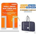 Miniatyrbillede 2 af 5: Kabinekuffert Under Sædet Foldbar Rejse Duffel Taske Tote Håndtaske Carry On Overnight Bagage til Kvinder Mænd