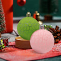 Miniatyrbilde 3 av 5: Julepynt, 6 stk 6 cm julekuler, grønn