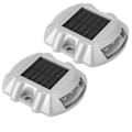 Miniatyrbilde 1 av 5: LED Veireflektor 2 Sider Sol LED Lys 6 LED