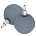 Miniatyrbilde 1 av 5: Akvarium 5cm luftestein ballong boble diffusor utgivelsesverktøy for luftkompressorer fiske tanker bøtter dammer og DWC reservoarer, 2 pakker