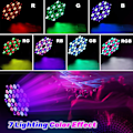 Miniatyrbilde 3 av 5: Party Discolys, 36 LED Scenelys med DMX og Fjernkontroll, 7 Moduser RGB Effekter for DJ Fester, Klubber, Barer, Familie Bursdager
