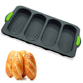 Miniatyrbilde 1 av 5: Brødform i silikon for baking, 4 brødformer