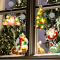 Miniatyrbilde 4 av 5: Julelys, LED sugekopp julelys (ingen batteri)