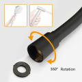 Miniatyrbillede 4 af 5: Fleksibelt brusehoved, bruseslange, anti-twist 1,5 M, PVC