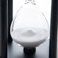 Miniatyrbillede 4 af 5: 60 minutters timeglas, træ sandstimer