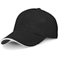 Miniatyrbild 1 av 5: Basebollkepsar för Män - Enkla Reflekterande Basebollkepsar för Män Justerbara Casual Peak Caps, svart