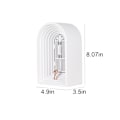 Pikkukuva 3 / 5: Mini Bluetooth-kaiutin pöytälampulla - Kannettava 1200mAh valkoinen
