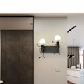 Miniatyrbillede 2 af 5: Tegneserie Design Børneværelse Væglampe, Kreative Væglamper E27 Indendørs Jernlampe Moderne Væglamper, Korridor, Soveværelse, Køkken, Bar, Cafe, Restaurant