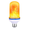 Pikkukuva 1 / 5: Liekkimäinen LED-lamppu E27 5W, 4 liekin väriä (keltainen)