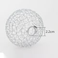 Miniatyrbillede 4 af 5: Klassisk Globus Lampeskærm Loftlampe Skygge Hul Ud Lysekroner Vedhængslampe Metal til Bordrum Gulvlampe Droplight（10cm）