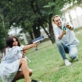 Pikkukuva 4 / 4: Vesipyssy, vesipistooli pinkki, sähköiset vesipyssyt aikuisille, vesipistoolit lapsille, akkukäyttöinen vesipyssy vesitaisteluun blue 1