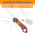 Miniatyrbild 3 av 5: Trådlös köttermometer, mattermometer, digital termometer, stektermometer, sylttermometer