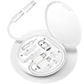 Miniatyrbilde 1 av 3: Multifunksjonell datakabeloppbevaringsboksadapter for Lightning, USB-C og Micro-USB-enheter Universal datatransferkabel
