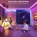 Miniatyrbilde 5 av 7: 10M LED-lysstripe Bluetooth Smart App-kontroll Musikk Synkronisering Fargeendring RGB LED-lysstriper med fjernkontroll