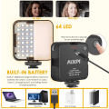 Miniatyrbillede 2 af 7: Videokonference Belysningskit, Laptop Ringlys med Klip og Stativ, Webcam Belysning Laptop Ringlys til Zoom Møder, Fjernarbejde, Makeup