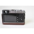 Miniatyrbillede 4 af 5: Beskyttende læder kamerataske til Fujifilm x100f mørkebrun