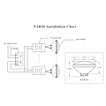 Miniatyrbillede 2 af 5: 18W Hvid LED Pool Lys PAR56 12V DC/AC, Vandtæt IP68