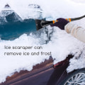 Miniatyrbilde 7 av 7: 27” Snøbørste, 2-i-1 Avtakbar Bilskrape for Frontrute med Ergonomisk Skumgrep for Biler, Varebiler og SUV