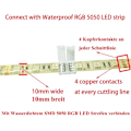 Pikkukuva 3 / 5: RGB 5050 LED-nauhasovitin 4-nastainen pikaliitin (10 kpl)